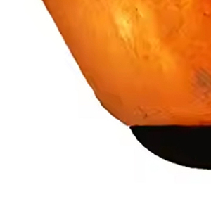 Lampe de sel de l'Himalaya rouge naturelle au design moderne, légère, économe en énergie, pour la décoration intérieure - Product Image 2