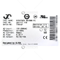 Module redresseur Eltek MINIPACK 48/800 FC 241117.110 Alimentation électrique CC pour télécommunications 48Vdc 100-277VAC