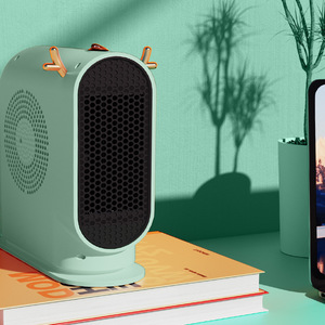 <span class=keywords><strong>Chauffage</strong></span> infrarouge électrique miniature portable <span class=keywords><strong>de</strong></span> 500 W pour la maison, le bureau, la chambre d'étudiant, le jardin, le salon, protection contre la surchauffe - Product Image 2