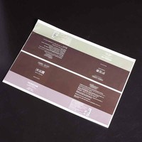 Etiqueta personalizada autoadhesiva impermeable marca logotipo personalizado etiqueta de negocios impresión vinilo adhesivo embalaje etiqueta pegatinas