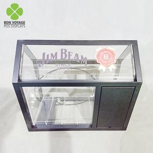 Exhibidor de Acrílico y Metal para Punto de Venta en Tiendas Minoristas, Enfriador de Botellas de Agua, Cerveza, Hielo, Whisky y Licores - Product Image 1
