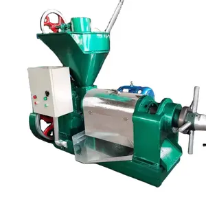 Presse à huile à vis automatique machine de traitement d'huile de tournesol/machine de fabrication de presse à huile de graines HJ-P136
