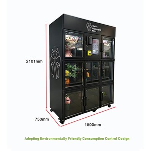 Les distributeurs automatiques de fleurs intelligents, disponibles <span class=keywords><strong>24h</strong></span>/24 et 7j/7 pour les grossistes, sont dotés d'un contrôle - Product Image 2