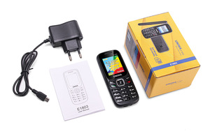 UNIWA E1803 1.77 Inch Slim GSM Mini Mobile <b>Phone</b> with Dual SIM Qwerty Keyboard Supporting Spanish/German Languages - Product Image 4
