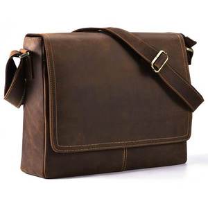 Wholesale Price Collection Leather Messenger Laptop Bag Genuine Leather Shoulder Bags Multifunction Lawyers <b>Briefcase</b> - Product Image 3