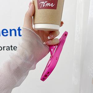 Soporte adhesivo para teléfono móvil con diseño <span class=keywords><strong>de</strong></span> pulsera para dedo, soporte plegable con números, hecho <span class=keywords><strong>de</strong></span> TPU+PC, accesorio DIY para carcasas. - Product Image 4