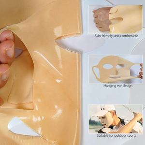 Mascarilla de Hidrogel 3D V-Lift con Lazos para las Orejas para Reafirmar el Rostro y el Cuello, Tensor de Papada, Lifting Nocturno, Marca Privada OEM - Product Image 3