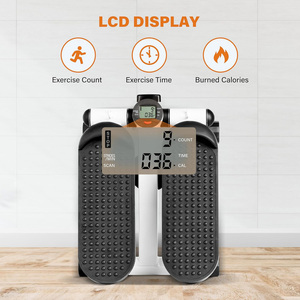 Mini stepper multifonctionnel pour la maison, <span class=keywords><strong>machine</strong></span> de fitness aérobique avec corde élastique, construction en acier et ABS - Product Image 3