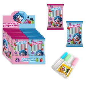 Piruletas al por mayor con sabores variados y <span class=keywords><strong>caramelos</strong></span> explosivos, piruletas divertidas HALAL, dulces <span class=keywords><strong>retro</strong></span>, los más vendidos, snacks y dulces para niños. - Product Image 4