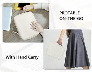 Étui organisateur de câbles de voyage gratuit, double couche, sac électronique technique, essentiels pour chargeur, câble, téléphone, clé USB - Product Image 2