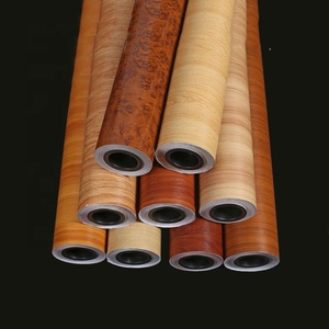 Barato, buena calidad películas de grano de madera mate en relieve de película de pvc para laminación - Product Image 1