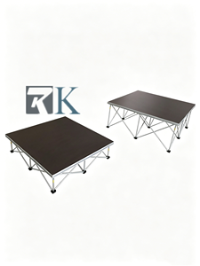 Outdoor Indoor Portable Anti Slip <b>Stage</b> Aluminum Riser <b>Platform</b> Podium for Music Event - Product Image 2