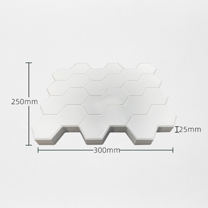 Carreaux de sol antidérapants extérieurs en ciment à épissure hexagonale UHPC haute résistance moderne - Product Image 4