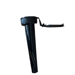 Plastic funnel work with tamper evident screw cap closure for for engine oil