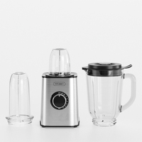 Blender électrique de table Ranbem 3 en 1, 1500 ml, 2 vitesses, moteur en cuivre pur, smoothie professionnel, 6 lames, usage domestique