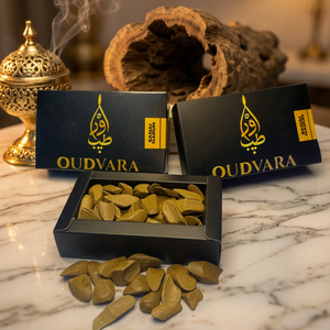 Sanai Narun 50g Bois d'Oud, Morceaux d'Agarwood Distinctifs aux Notes Terrestres Profondes pour la Combustion du Bakhoor, Aromatique pour la Maison - Product Image 2
