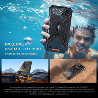   Teléfono Móvil Resistente G3, 4+128 GB, Android 14, Cámara Trasera de 13 MP, Cámara Frontal de 5 MP, 6300 mAh, Teléfono Dual 4G