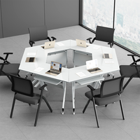 Ensemble de bureau de direction moderne et minimaliste, durable, pour usage commercial et professionnel, en bois
