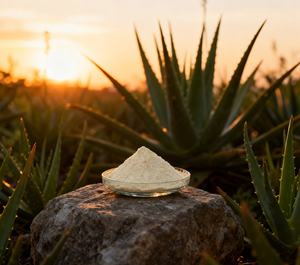 Extracto de aloe vera en polvo de alta concentración 200X para producción cosmética rentable de marca privada y OEM - Product Image 6