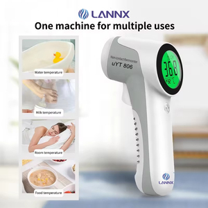 Lannx UYT 806อัจฉริยะดิจิตอลแบบไม่สัมผัสร่างกายเครื่องวัดอุณหภูมิแบบอินฟราเรดสำหรับเด็กผู้ใหญ่ - Product Image 5