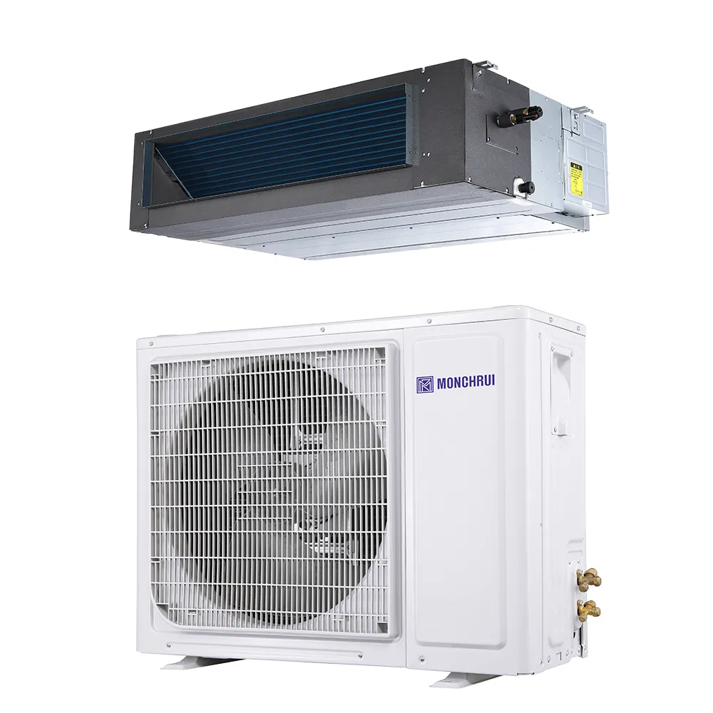 冷却暖房ダクトスプリットエアコン30000btu 220v 240v CE認証