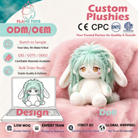 Peluche étoile personnalisée Huggable Peach, douce, avec des détails soignés, pour collectionneur Kidult CPC