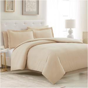 Seprai Hotel Warna Katun Penutup Selimut Set Ratu Raja Sarung Selimut Penutup dengan <span class=keywords><strong>2</strong></span> Sarung Bantal Standar - Product Image 6