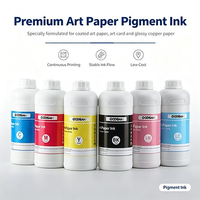 Encre d'impression de papier d'art de pigment résistant à l'eau brillant de qualité supérieure pour imprimante Epson L805 L3110 L15160