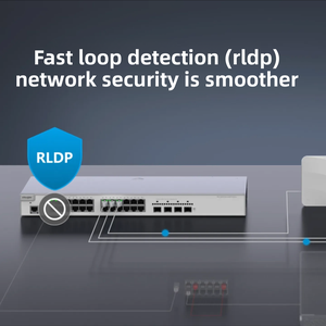 Ruijie RG-S5000-24GT4SFP 24-Port Gigabit lớp <span class=keywords><strong>3</strong></span> hộp truy cập lớp PoE chuyển đổi, Gigabit Uplink - Product Image 5