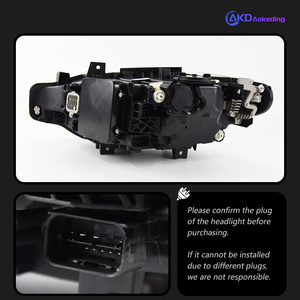 AKD Lampe frontale de style de voiture pour BMW F30 Lentille de projecteur de phare LED F31 <span class=keywords><strong>318i</strong></span> 320i 323i 325i 330i 335i DRL Signal Pièces automobiles - Product Image 4