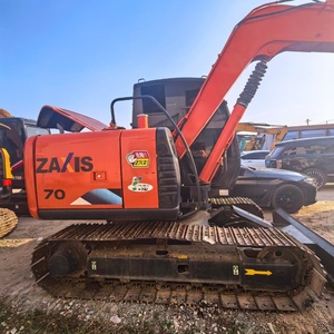 Mini Escavadora Original Usada do Japão 7ton <span class=keywords><strong>HITACHI</strong></span> ZX70 Mini Escavadora <span class=keywords><strong>Hitachi</strong></span> 70 Escavadora de Esteira à Venda - Product Image 6