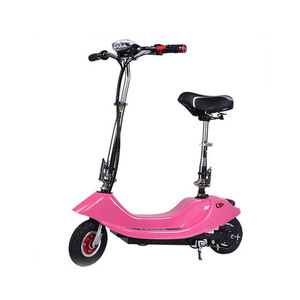 Yang Yang Electric Scooter 25Km H Hour Foldable Portable For Adults With Seat And <b>Cow</b> Pattern Design - Product Image 4