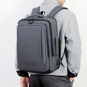 Custom High Quality Large Capacity Business Travel Computer Bag With USB Charging Waterproof Laptop <strong>Backpack</strong> - Product Image 4