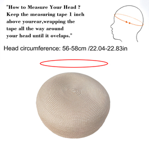 Béret élégant uni pour femme 2026, nouveau motif français, broderie à la main, en <span class=keywords><strong>paille</strong></span>, directement de l'usine, prend en charge la personnalisation - Product Image 2