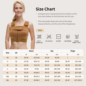 S-SHAPER Colombiaanse Podium 1 Firma Compressiebeha Groothandel Shapewear Voor Borstvergroting Faja Kledingstuk Postoperatie Shapewear - Product Image 5