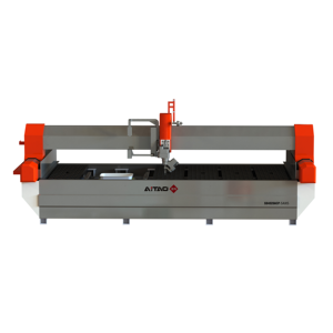 เครื่องตัดหิน CNC 5 แกน AC แบบอัตโนมัติ สร้างเส้นตัดอ่างล้างหน้าด้วยกล้อง สำหรับคอนกรีต ขอบทาง กระเบื้อง หินเผา และหินอ่อน - Product Image 3