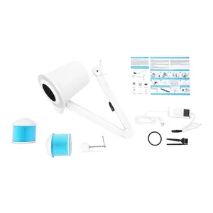 Collecteur de poussière pour ongles 55W 4300 tr/min 10 vitesses réglables avec lumière LED et filtre à cartouche pour salon de manucure, usage domestique et polissage des ongles - Product Image 6