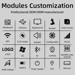 10.4 inch màn hình công nghiệp 17 "pcap cảm ứng điện dung màn hình <span class=keywords><strong>VS</strong></span> 5 dây cảm ứng điện trở Màn hình công nghiệp màn hình cảm ứng - Product Image 3