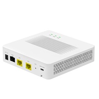 OLT1001X Soluciones FTTH FTTX, OLT GPON de un solo puerto para instalación en escritorio o montaje en pared, mini OLT de fibra óptica
