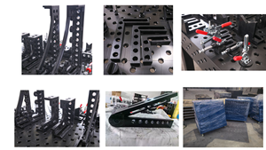 Universal <b>Clamping</b> 3D MIG Welding <b>Table</b> Modular Flexible Siegmund Alternative New Manual High Frequency - Product Image 2
