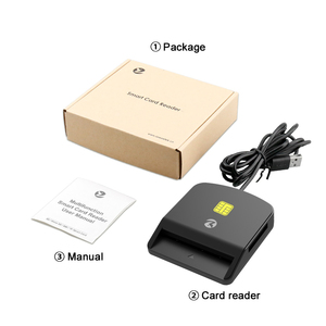 Lector de Tarjetas con Chip Inteligente ZOWEETEK, <span class=keywords><strong>4</strong></span> Ranuras, Compatible con SD, TF, MMC, ATM, EMV, CAC, ID, IC, SIM, SIS, Lector de Tarjetas de Crédito, Lectores de Tarjetas USB - Product Image 6