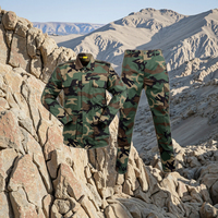 Uniforme tactique Rip-Stop du Burkina Faso, formel/décontracté, camouflage jungle, vêtements de chasse, polyester respirant, extérieur
