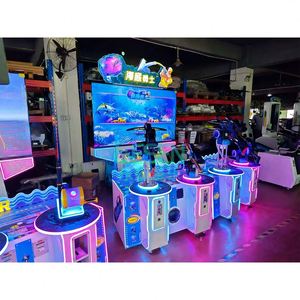 Jeu de tir à la arbalète pour 4 joueurs, stimulant les revenus des parcs d'attractions, modèle commercial sous-marin à monnayeur - Product Image 2