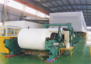 Ligne de production de papier culturel recyclé de bagasse de 2100mm pour la <span class=keywords><strong>machine</strong></span> de fabrication de papier culturel de petite entreprise - Product Image 2