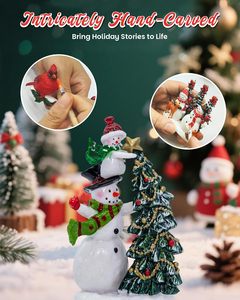 Lámparas de Viento con Patrones Personalizados, Decoración para el Hogar, Lámpara de Vela LED de Navidad, Lámpara de Luz de Vela para Decoración - Product Image 2