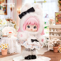 Serie Bosque del Reino Nommi Animal Muñeco de Peluche Articulado DIY Caja Sorpresa Figura de Juguete Artístico Mini Adorno Venta al por Mayor