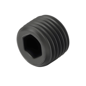 Tornillo de Cabeza Hexagonal de Acero al Carbono con Óxido Negro, Métrico M6 M10 M33, Clase 4.8 6.8, Rosca Estándar para Sello de Aceite - Product Image 1