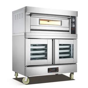 定制技术批发价格甲板烤箱烘焙商用甲板面包烘焙烤箱