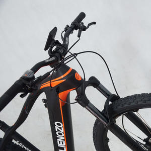 Cuadro de bicicleta de carretera de fibra de carbono 27,5 MTB,10spd <span class=keywords><strong>deore</strong></span>, motor medio 36V bicicleta eléctrica - Product Image 6