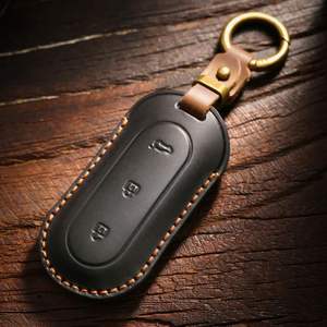 Estuche para llaves vintage, adecuado para la funda de llaves Ideal L7, llavero de coche L8, L6, estuche de cuero genuino L9 One Mega. - Product Image 1